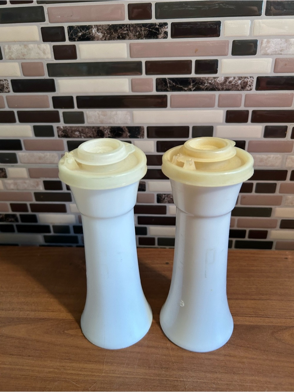 Vintage Tupperware Salt & Pepper Set
